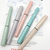 Japanese Plantinum small meteor pen student lovely girl makaron color writing practice pen pq-200