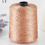 500G Glitter FancyYarn Sequin  Hand Crochet Thread Knitting Clothes Needleworkyarn With Sequins Knitting Yarn Needlework Sequins