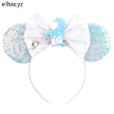 10Pcs/Lot New Colors Mouse Ears Headband Women Festival Party Cosplay Hairband Girls Gift Kids DIY Hair Accessories Wholesale