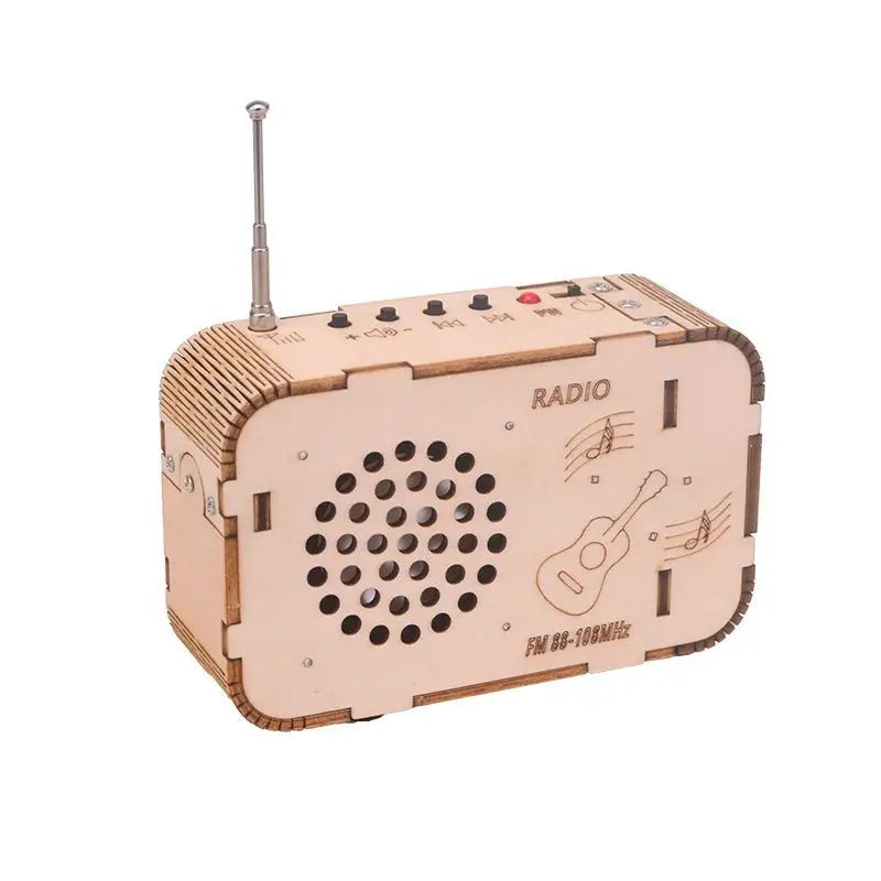 DIY Radio Model Science and Technology Invention Hand-made Self-made Assembly Materials Handmade Toys Physics