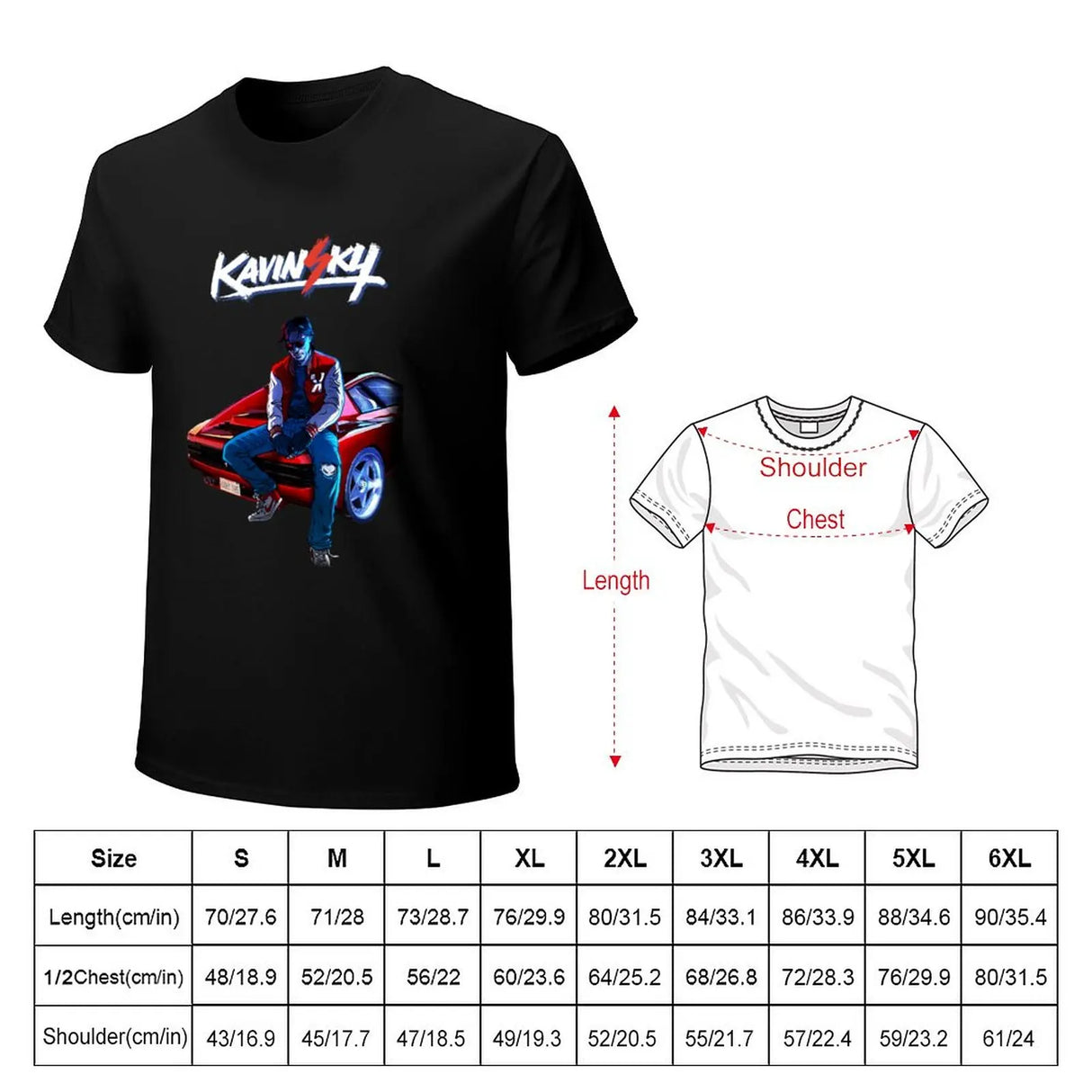 Kavinsky T-Shirt t-shirts man quick-drying t-shirt plain white t shirts men