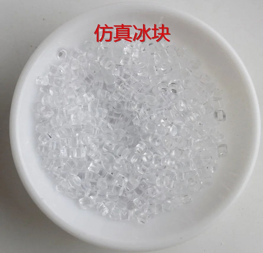 500g Transparent Bead Slime Simulation Rice Slime Accessories Modeling Clay Fillers Fishbowl beads