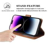 ZZXX Leather Wallet Phone Case For iPhone 15 Pro Max 14 13 Mini 12 11 XS XR X SE 2022 8 7 6 6s Plus Flip Card Slot Holder Cover