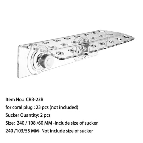 SPS Coral Frag Plug Stand Rack Acrylic Aquarium Reef for Being Placed Into Marine Sources Fish Tank Decoration Accessories