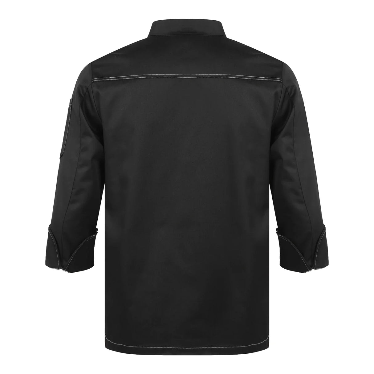 Men Women Kitchen Work Uniform Adult Unisex Chef Jacket Coat Cook Hotel Restaurant Canteen Cake Shop Cafe Shirt Staff Costume