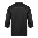 Men Women Kitchen Work Uniform Adult Unisex Chef Jacket Coat Cook Hotel Restaurant Canteen Cake Shop Cafe Shirt Staff Costume