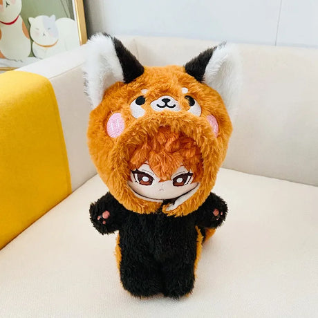 Doll Clothes for 20cm Idol Doll Outfit Accessories Green Dinosaur One-Piece Suit for Super Star Dolls Toys Collection Gift
