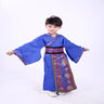 Chinese robe ancient scholar student costumes children adult Kimono China Traditional Vintage Ethnic cosplay Kid Costume Hanfu