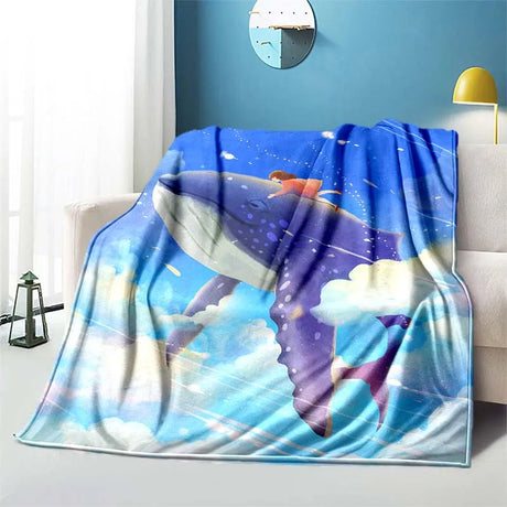 Lovely girl blanket sofa blanket air conditioning cover blanket blankets for beds cute blanket children‘s blanket