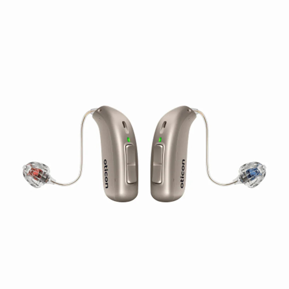 Oticon Ruby2 miniRITE Rechargeable hearing aids 48Channel Programmable Digital Mobile Phone Remote Adjust Hearing Care Aid