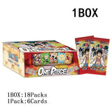 One Piece Collection Cards Box Booster Pack Anime Luffy Zoro Nami Chopper TCG Game Playing Game Cards