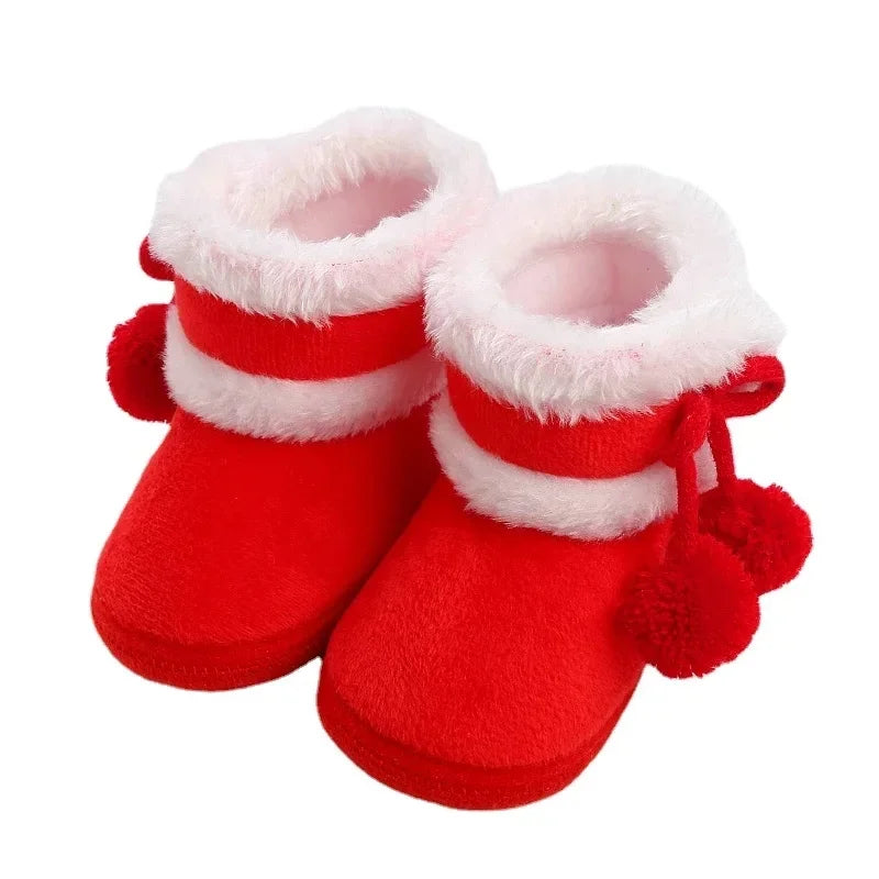 NEW Newborn Baby Socks Shoes Boy Girl Toddler First Walkers Booties Cotton Soft Anti-slip Warm Infant Crib Shoes