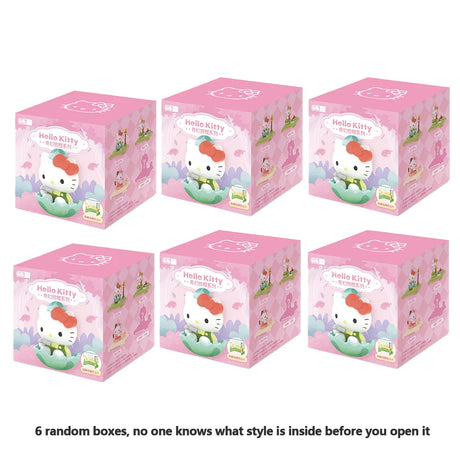 Hello Kitty Blind Box Sanrio Fantasy Journey Cartoon Model Mystery Figurine Toys Anime Figures Kawaii Cute Birthday Girls Gift