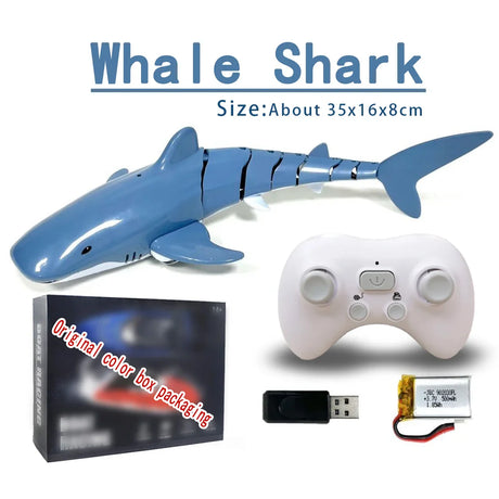 Water Swimming Pools Tub Beach Sand Simulation Remote Control Sharks Robot Kids Bath Toys for Boys Children Rc Animals Fish Ship