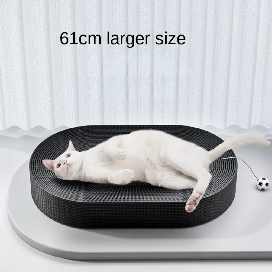 Black Breathable Cat Cardboard Extra Large Light Weight Cats Beds Habitats Sleeping Indoor Toys Couchage Pour Chat Pet Products