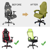 4Pcs/set Corn Velvet Office Gaming Chair Covers Home Stretch Spandex Computer Rotating Lift Armchair Seat Covers Dust-proof