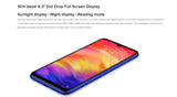 Original Xiaomi Redmi Note 7 Smartphone 4G 64G/6G 64G Snapdragon 660AIE Android Mobile Phone 48.0MP+5.0MP Rear Camera Cellphone