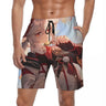 Genshin Impact Board Shorts Summer Anime Print Running Beach Short Pants Men Breathable Classic Custom Large Size Beach Trunks