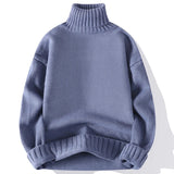 2023 Winter Mens Turtleneck Sweater Trend Thick Bottoming Sweater Autumn Sweater Men Knitted Pullover Men Jumper Knit Sweater