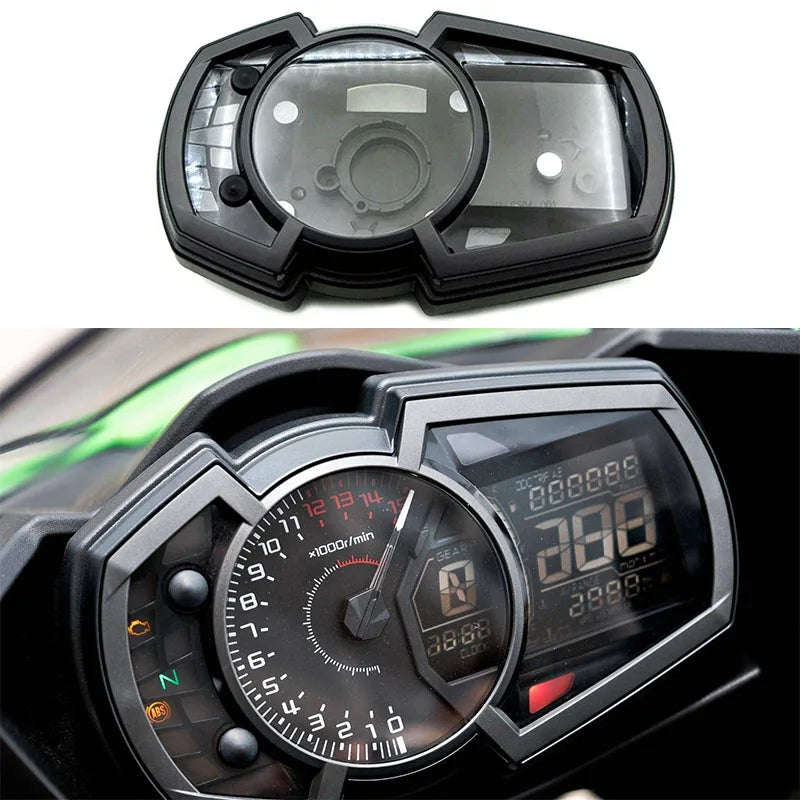 For Kawasaki Ninja 400 Z400 2018-2022 Ninja400 Motor Tachometer Speedometer Odometer Instrument Gauge Case Dashboard Housing