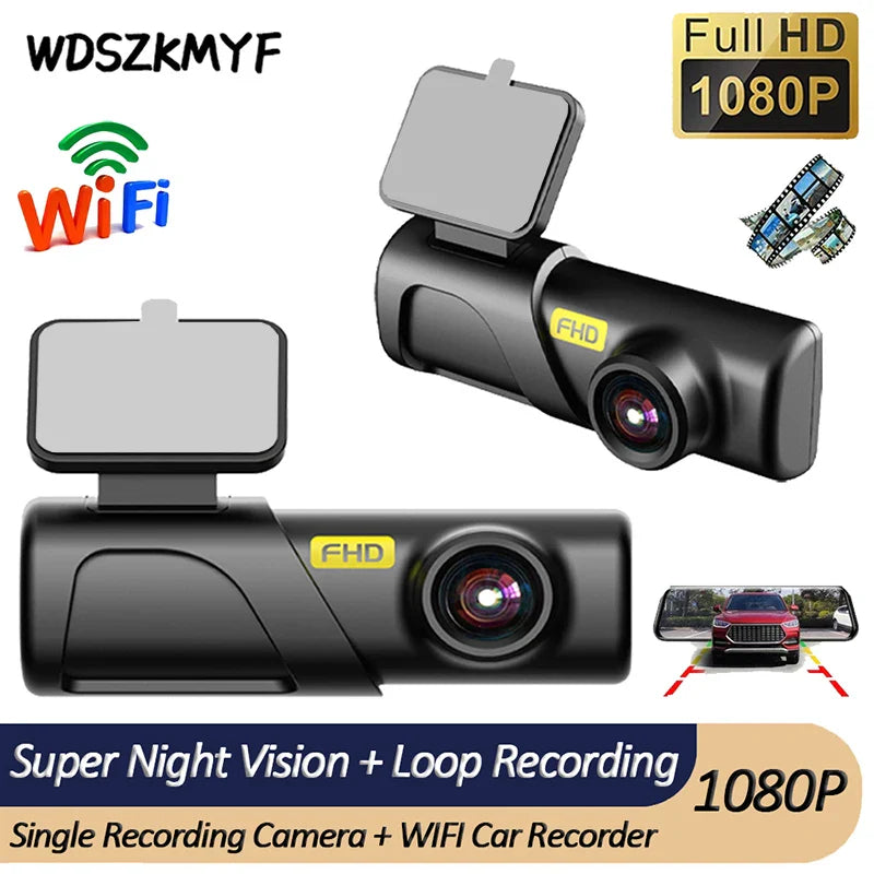 2K Dash Dash Cam for Cars Video Recorder WIFI Car DVR Night Vision 24H-Video Parking Monitor Black Box Car accessory