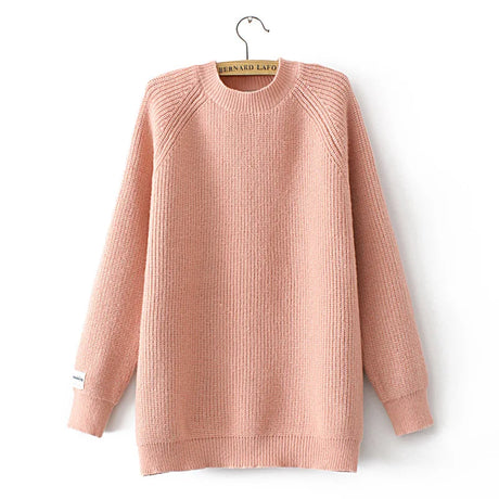 4xl Plus Size Sweater Women Clothing Winter Loose Fit High Strecth Jumper Fashion Cuff Labeling Solid Mock Neck Knitted Pullover