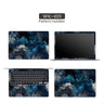 DIY Marble Cover Laptop Skin Sticker Vinyl 13.3"14"15.6"17.3"  Stickers for Macbook pro/Lenovo/Msi/Hp/Acer Skins Decorate Decal