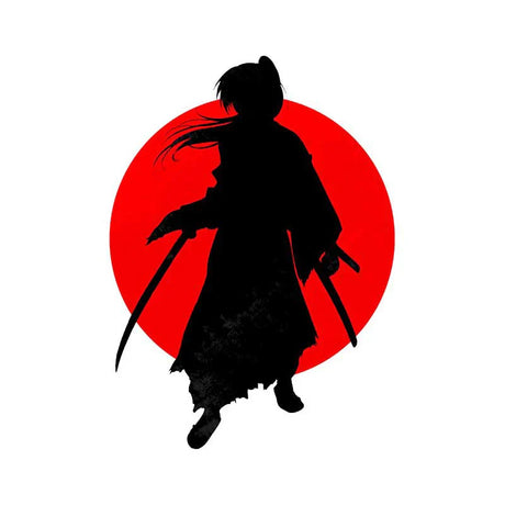 13cm For Samurai Warrior Car Accessories Sticker Scratch-Proof Sunscreen Decor Camper Windows Graffiti Decal