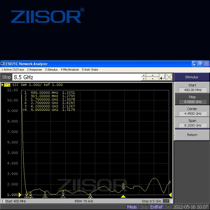 ZIISOR 5G 4G LTE WiFi Antenna Outdoor for Router Aerial Communication Antennas Long Range with N female RP SMA Male