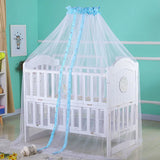 Baby Cradle Bed Mesh Mosquito Nets Foldable Summer Universal Baby Arched Mosquitos Nets Portable Crib Netting For Infant Toddler