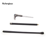 Eagle Head Luxury Small Diameter Tube Walking Stick with Hidden Plate Self Defense Fashion Cane Plate Cosplay Crosier Stick 93cm