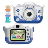 Kids Digital Camera HD 1080P 20MP with USB Charger Animal Cartoon Camera Fox Shockproof Silicone Protection Cover Birthday Gift