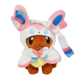 8" Pokemon Eevee Poncho Umbreon Espeon Jolteon Vaporeon Sylveon Flareon Plush Figure Toys