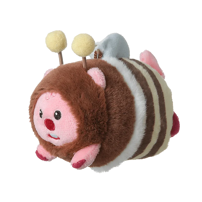 MINISO LOOPY Series - Fruit Head Cover Detachable Doll Cute Beaver Plush Animation Derivatives/Peripheral Products