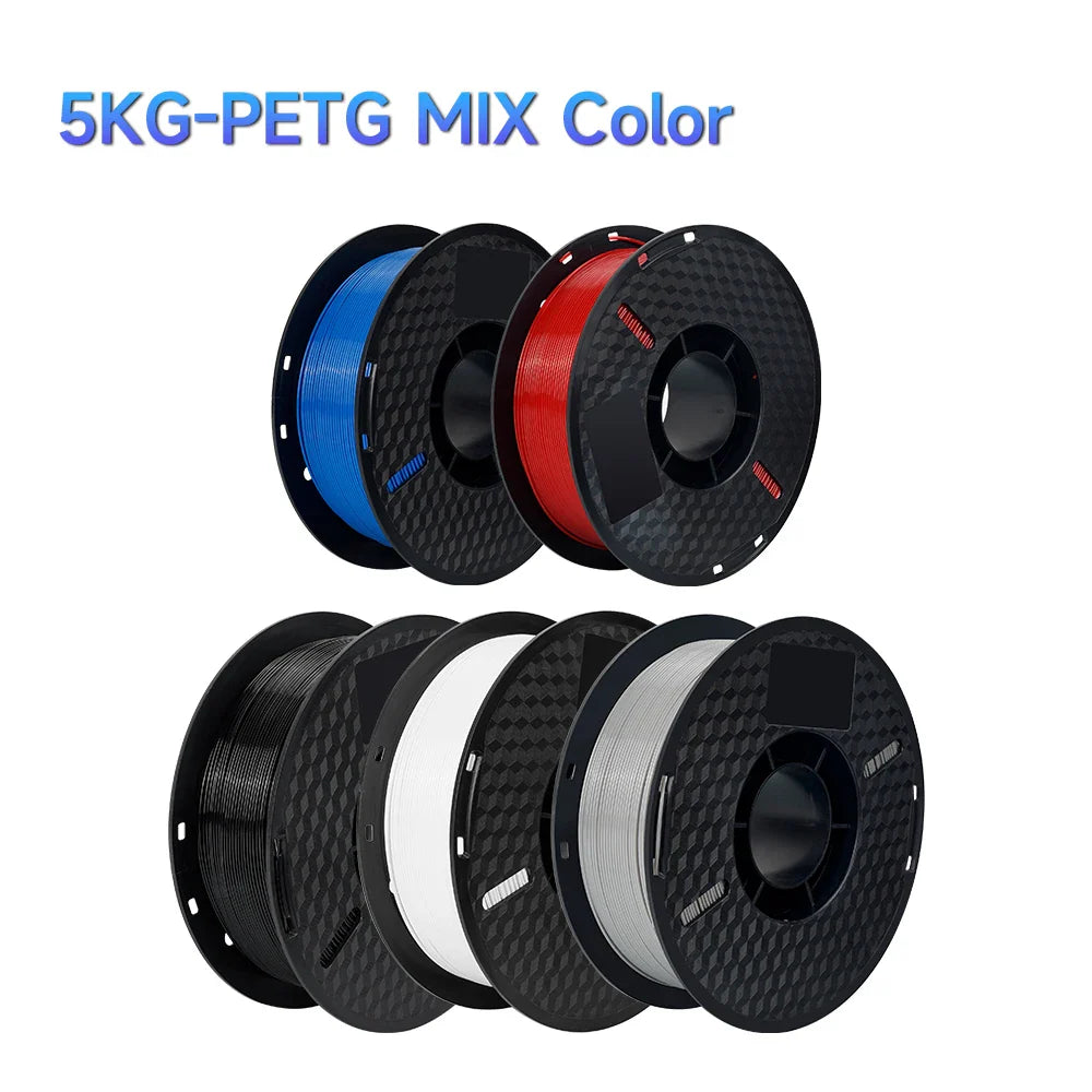 5kg/set PLA/PETG/TPU Filament 1.75MM 3d Printer Filament Materials 100% No Bubble Plastic Printing Materials for 3d Pen