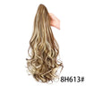 Ponytail Extension Wavy Curly Ponytail Hair Extension Synthetic Hair Extensions Ponytail Drawstring Hairpieces for Women