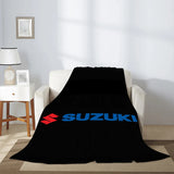 S-Suzuki Blankets for Decorative Sofa Blankets & Throws Child Blanket Summer Comforter Furry Throw Bed Double Fluffy Soft Custom