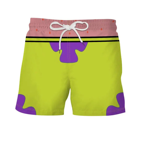 Men's Swimwear Shorts Anime 3d Surfing Board Short Kid Casual Beach Shorts Men Trunks Masculina Swimsuit Sports Pants Briefs boy