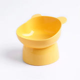 Pet Food Bowl Tilt High Bottom Cat Bowl Neck Protector Dog Feeding Water Feeder Feeding Watering Supplies Cats Products