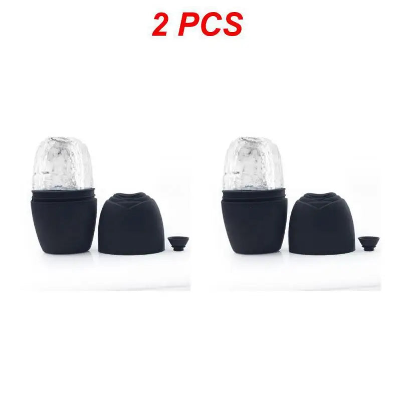 1/2PCS Skin Care Beauty Lifting Contouring Tool Silicone Trays Ice Globe Ice Balls Face Massager Facial Roller Reduce