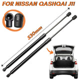 Qty(2) Carbon Fiber Tailgate Trunk Gas Struts Springs for Nissan Qashqai J11 for Nissan Rogue Sport SUV 2014-2022 Lift Supports