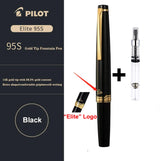 Japan PILOT Fountain Pen 14K Gold Nib 95s Elite 95th Anniversary Engraved Pocket Design Portable Gold Pen High-end Stationery