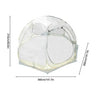 Portable Camping Transparent Tent 5-10 Person Starry Bubble Tent Outdoor Sun Room 360 Degree Panoramic Window Spherical Tents