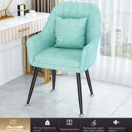 Lounge Accent Chair Salon Vanity Bedroom Floor Modern Living Room Chair Theater Kitchen Party Hotel Cadeira Restaurant Furiture