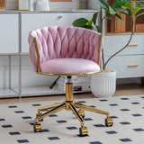 Adjustable Swivel Makeup Chair Living Room Dining Chair Bedroom Dressing Table Rotating Backrest Makeup Chairs Manicure Stools