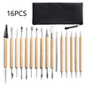 Pottery Clay Sculpting Tools Kit 8-61 Pcs/Set, Ceramic Wax Clays Carving Tools for Art Craft Pottery Sculpting Modeling Tool Set