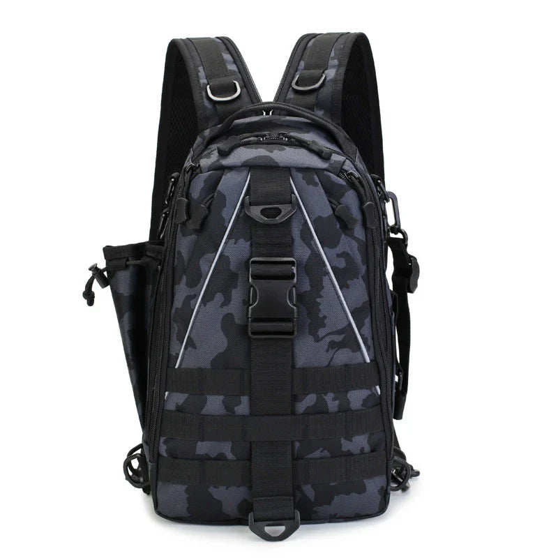 Camouflage Tactical Backpack For Men Multi Functional Outdoor Travel Mountain Rucksack Youth Cycling Chest Bag Male Fishing Bags