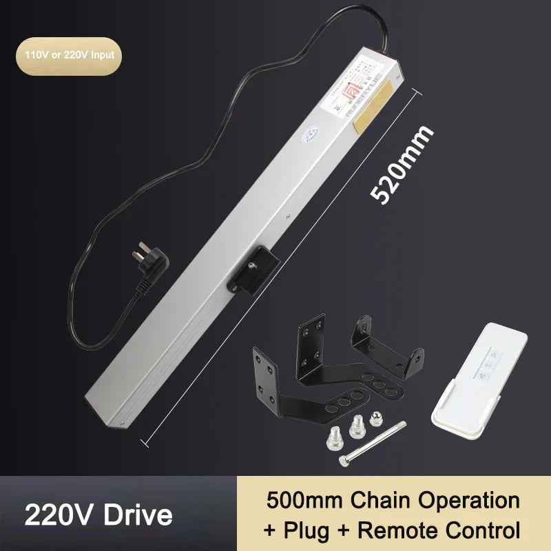 Remote Control Switch Home Automation Length 200~1000mm Chain Autovent Automatic Window Opener Drive Motor Kits Optional