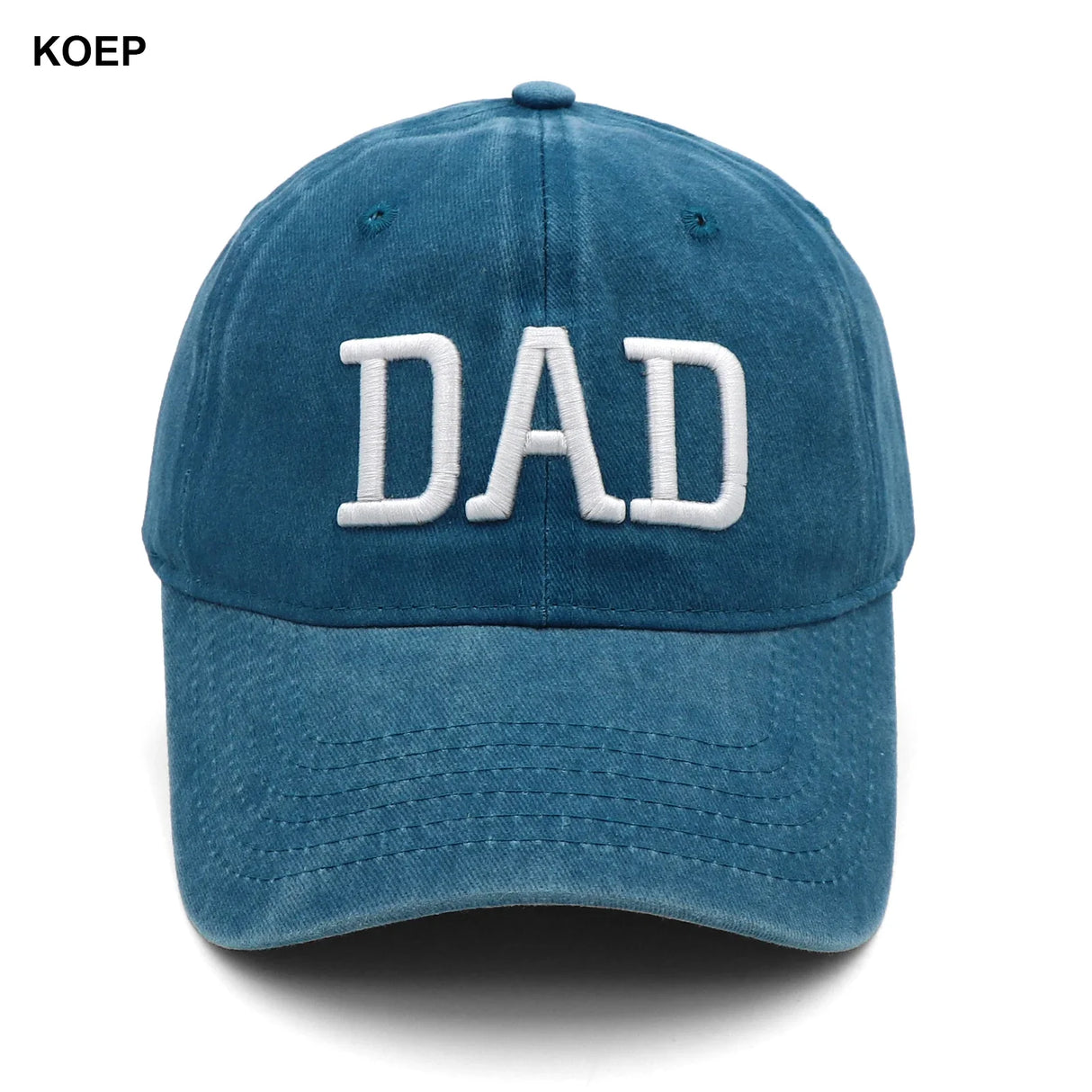 KOEP MOM And DAD Baseball Cap Fishing Caps Men Outdoor Women Washed And Worn Pregnancy Announcement Hats 3D Embroidery