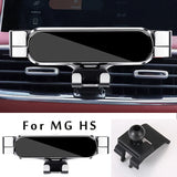 Car Phone Holder For MG ZS ev HS 2021 2022 Car Styling Bracket GPS Stand Rotatable Support Mobile Accessories